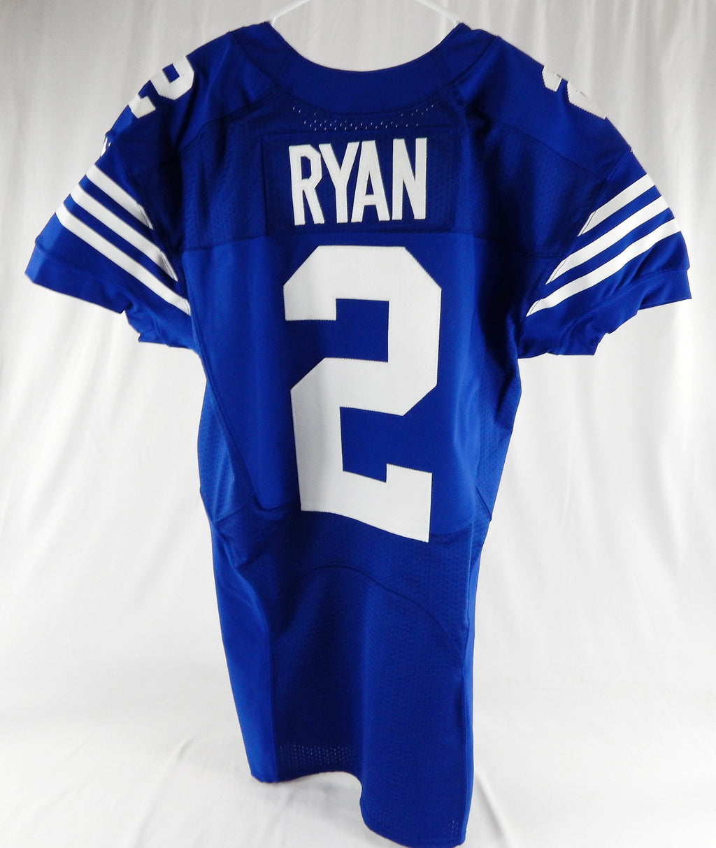 2021 Indianapolis Colts Matt Ryan #2 Game Issued Blue Jersey 42 918 Pic2