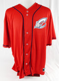 2000s Columbus Clippers Blank Game Issued Red Jersey XXL 717