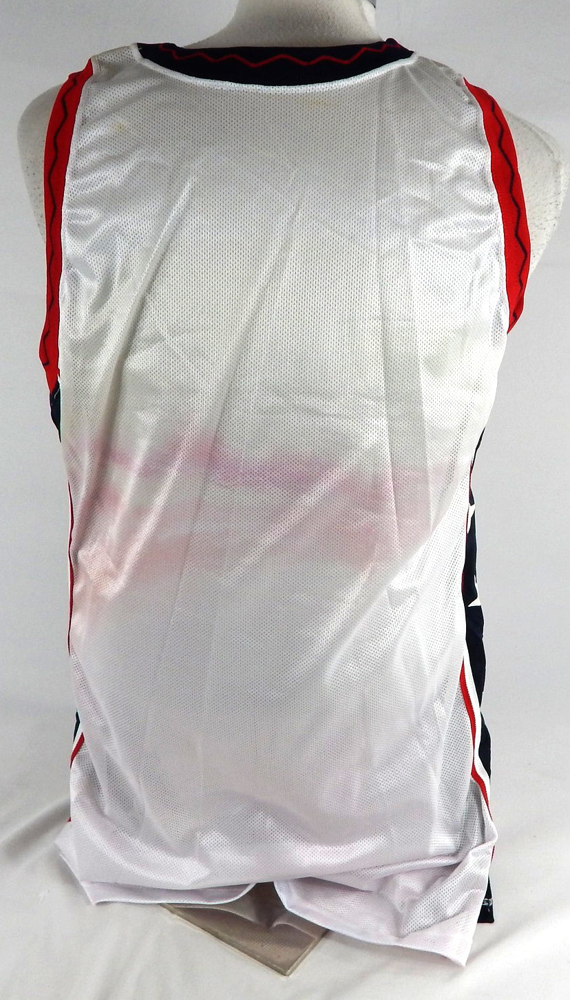 1996-97 Team USA Basketball Blank Game Issued White Jersey 46 070 Pic2