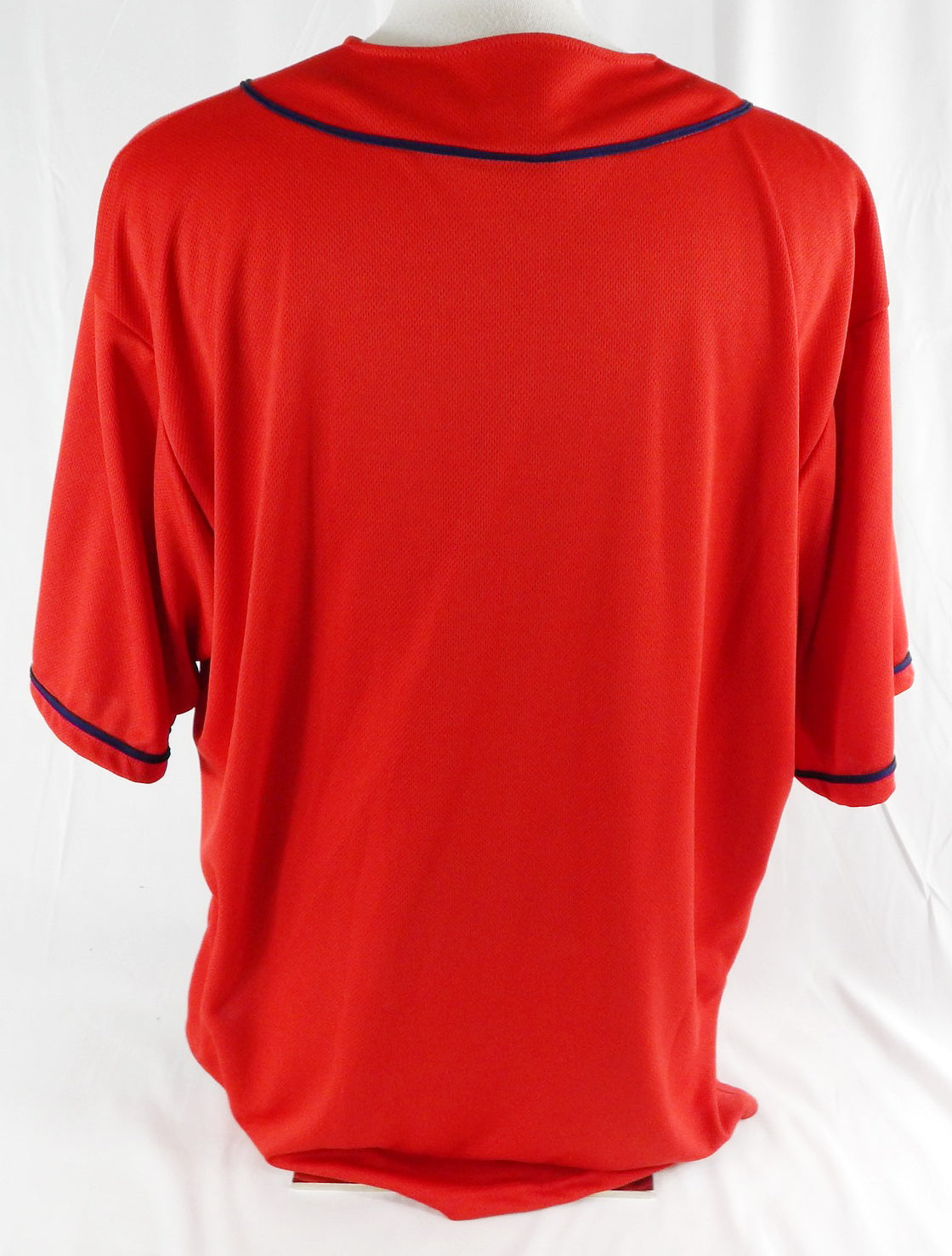 2000s Columbus Clippers Blank Game Issued Red Jersey XXL 717 Pic2