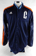 2012-13 Charlotte Bobcats Ramon Sessions #7 Game Used Blue Warm Up Jacket L 902