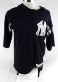 2018 New York Yankees Chance Adams #43 Game Issued P Used Navy Pullover Jersey 7