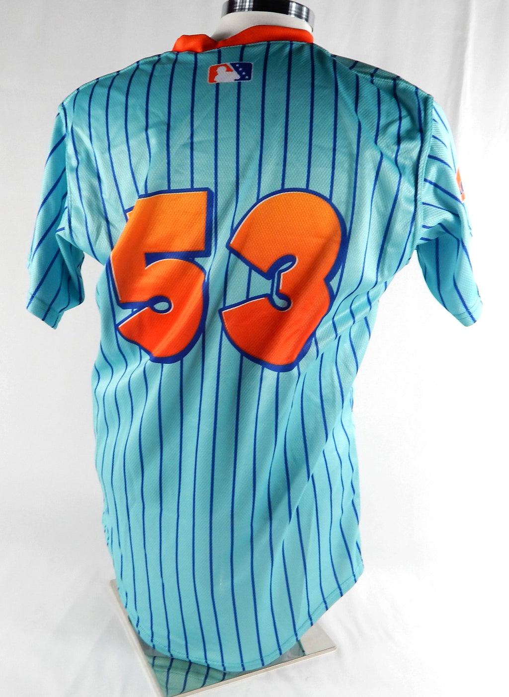 2024 Syracuse Mets #53 Game Issued Pos Used Blue Jersey Baby Mets 44 338 Pic2
