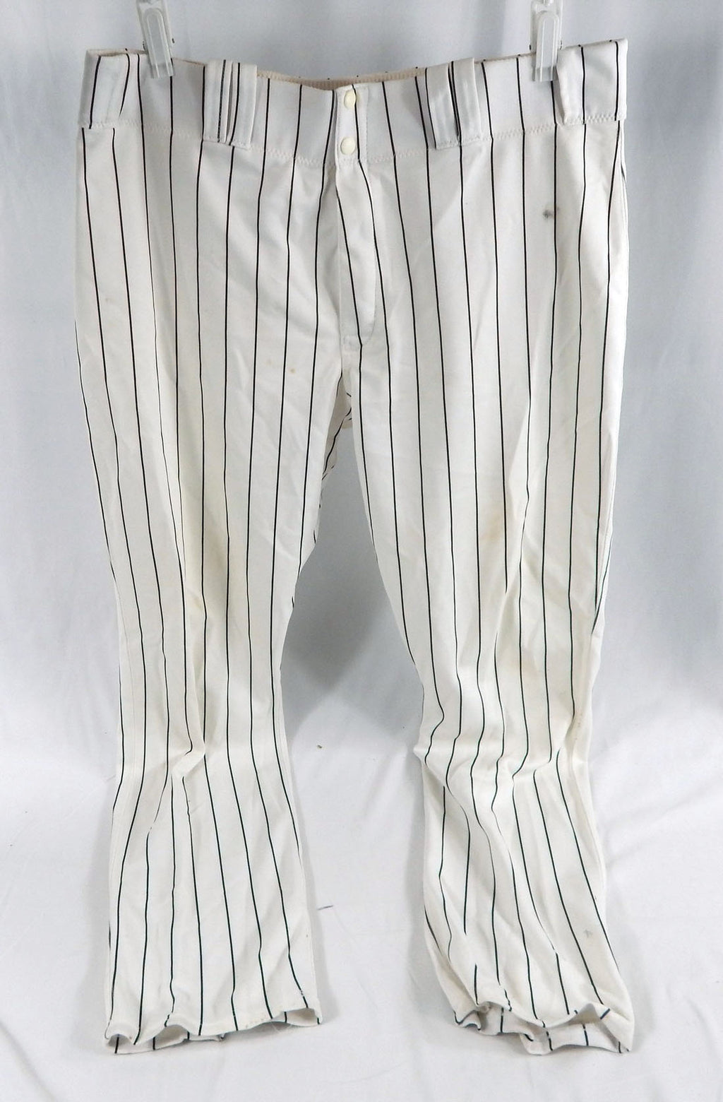 2006 Florida Marlins Scott Tyler #65 Game Used White Baseball Pants 40 986