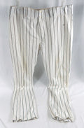 2006 Florida Marlins Scott Tyler #65 Game Used White Baseball Pants 40 986