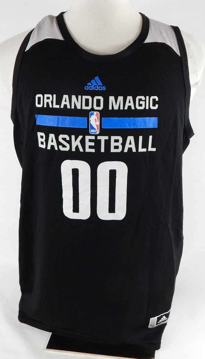 2015-16 Orlando Magic #0 0 Game Used Black Practice Jersey 2XL 707