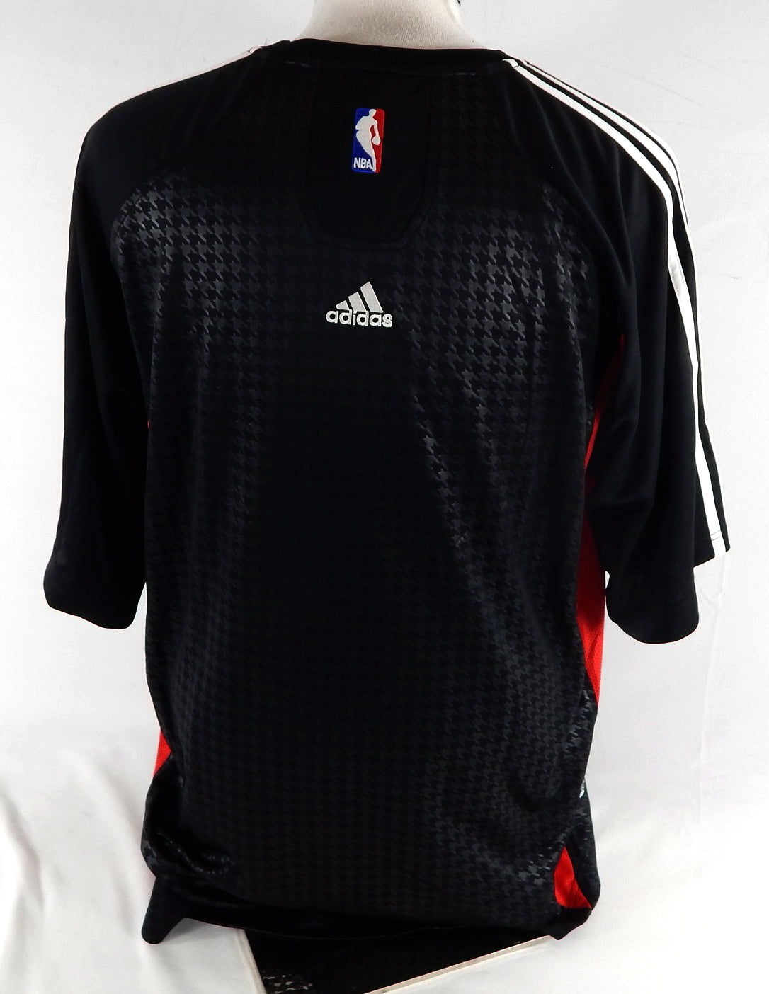 2007-08 Philadelphia 76ers Game Issued Black Shooting Shirt L 354 Pic2