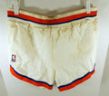 1980s Cleveland Cavaliers #33 Game Used White Shorts 34 DP29300