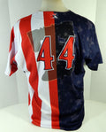 2018 Clearwater Threshers Alejandro Requena #44 Game Used Navy Jersey Independ 1