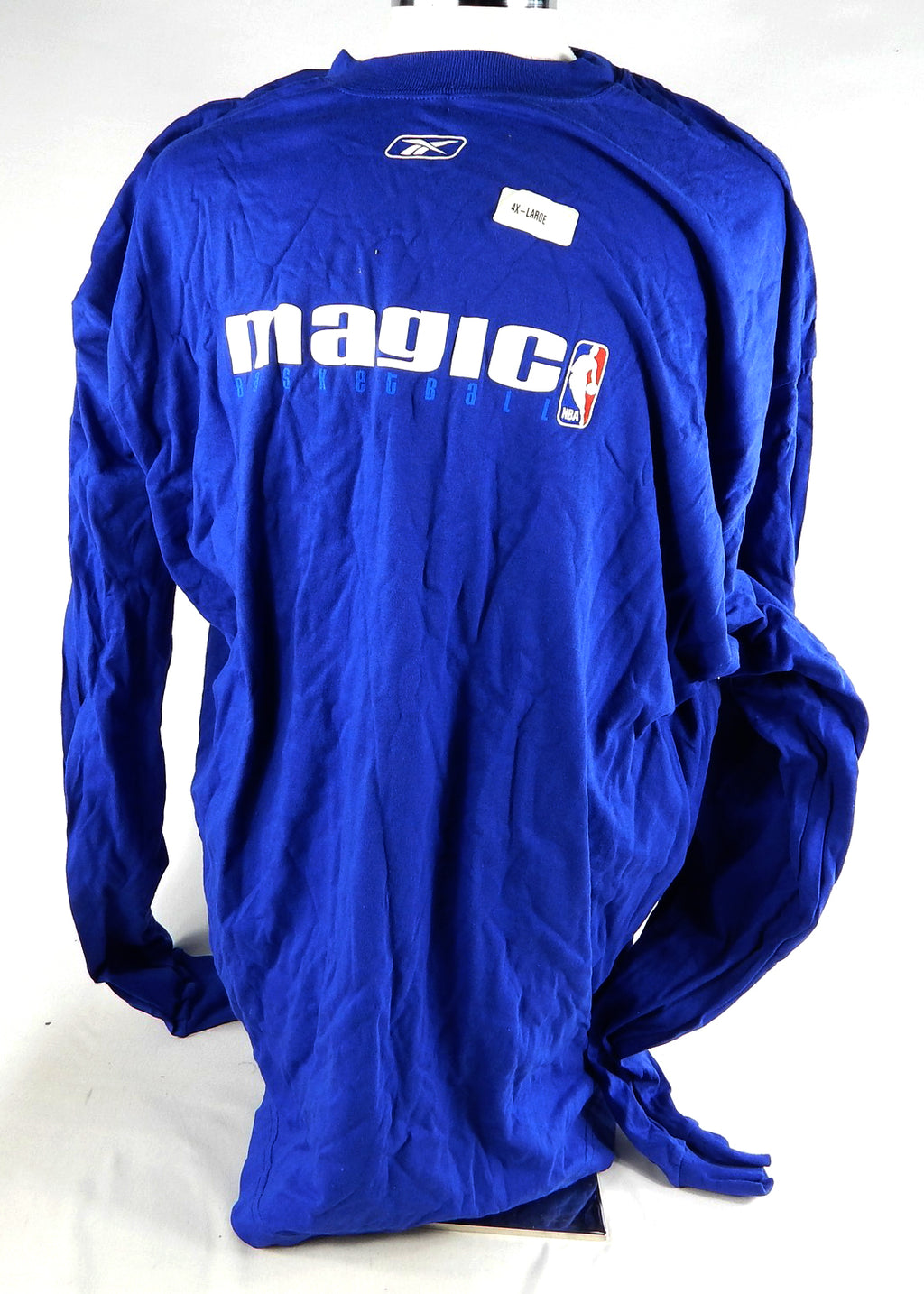 2000s Orlando Magic Game Used Blue Training Shirt 4XL 506