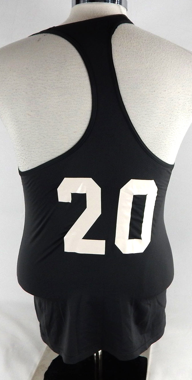 2018 Boise State Broncos #20 Game Used Black Jersey 60 Patch Beach Volleyball 3 Pic2