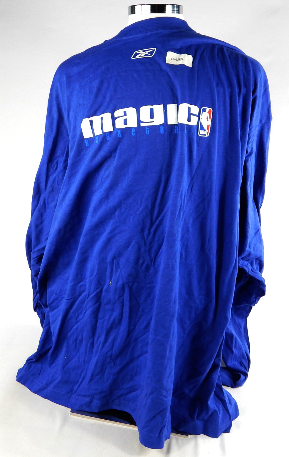 2000s Orlando Magic Game Used Blue Training Shirt 4XL 507