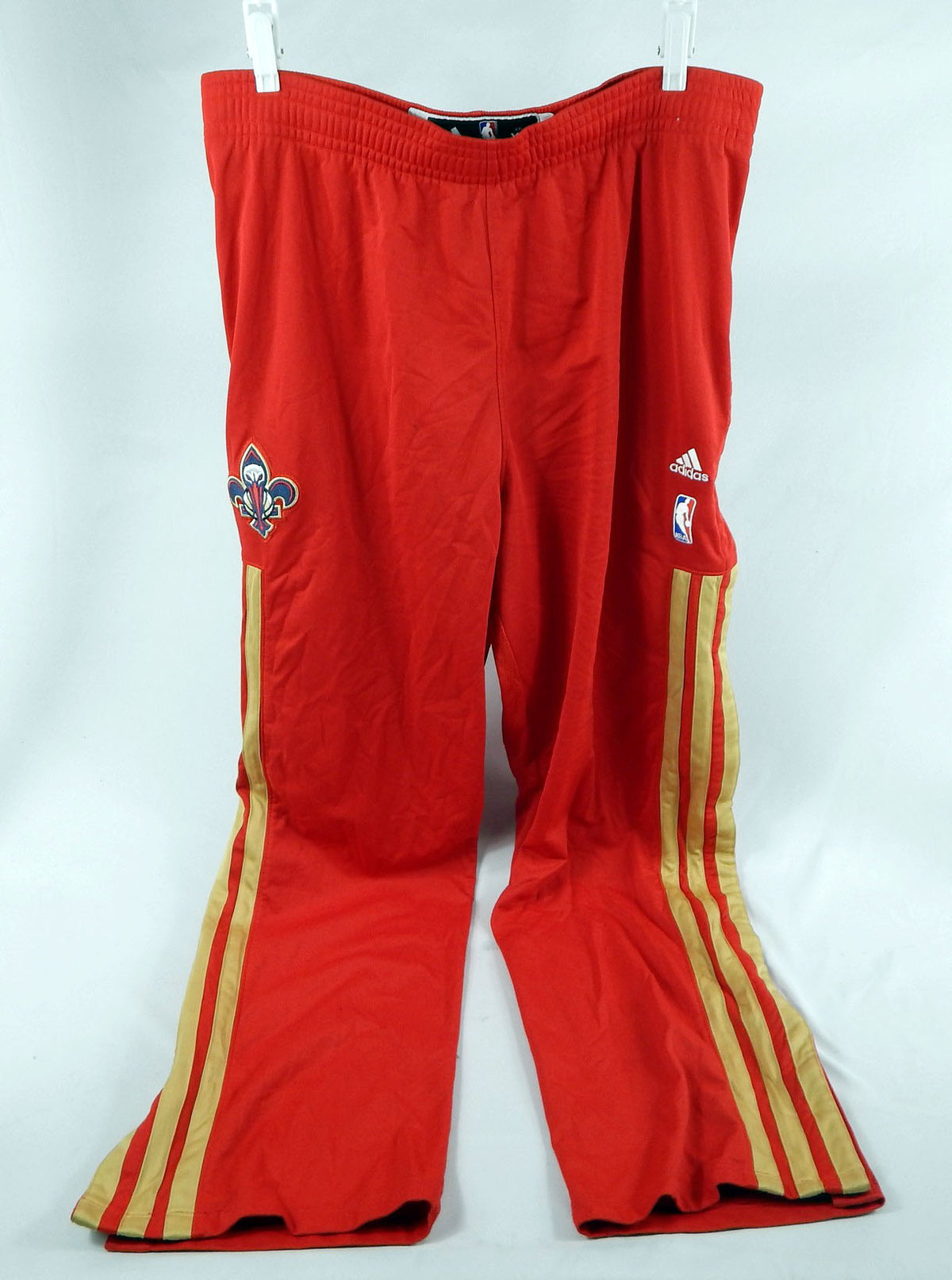 2013-14 New Orleans Pelicans Tyreke Evans #1 Game Used Warm Up Pants XL DP103495