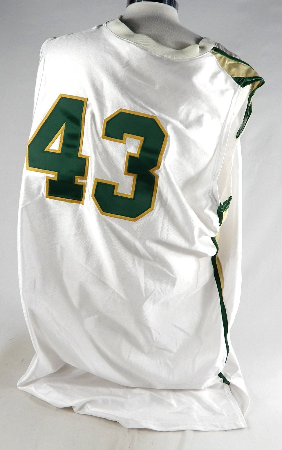2000s UAB Blazers #43 Game Issued White Jersey XXXL 510 Pic2