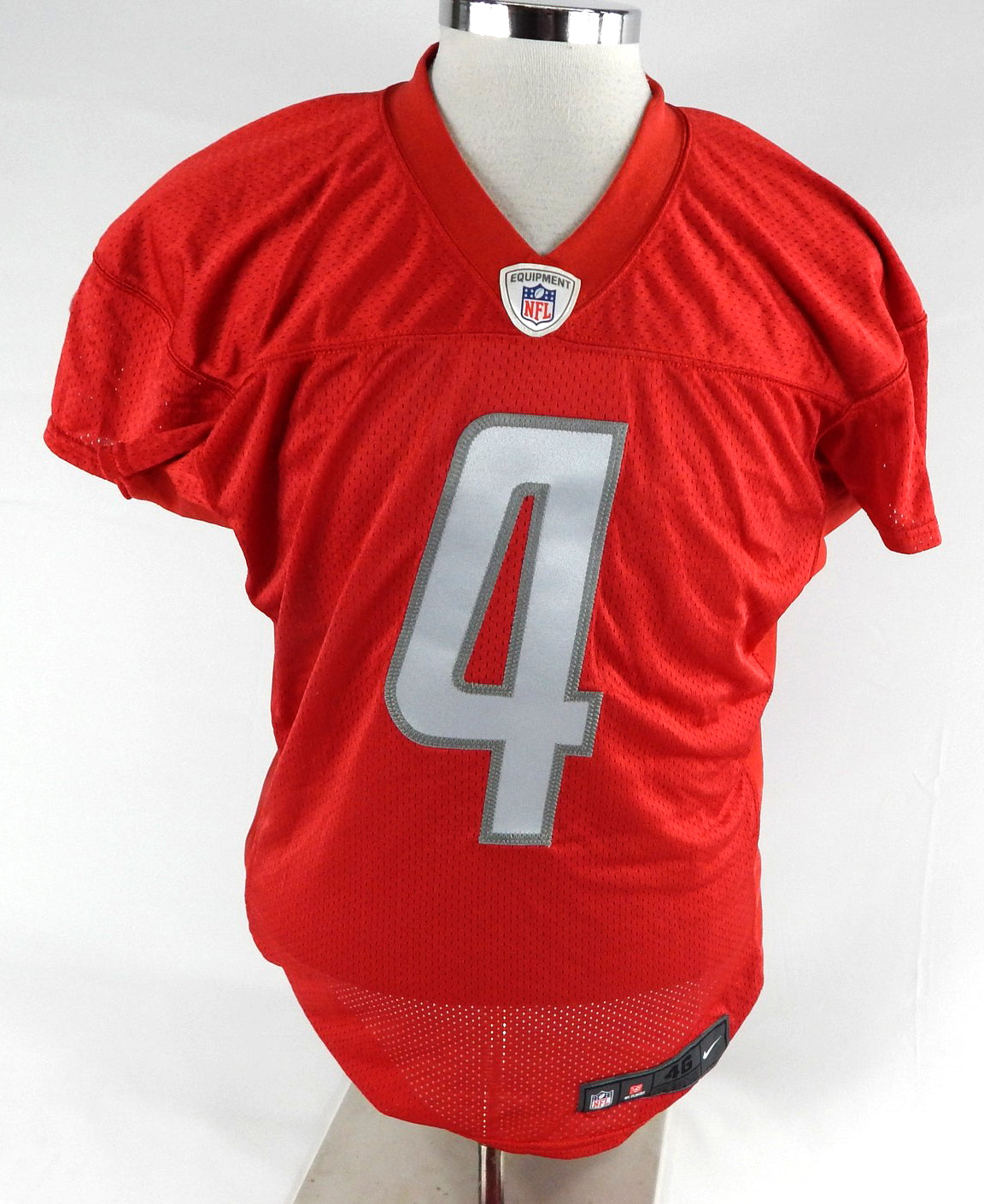 2018 Detroit Lions #4 Game Issued Red Practice Jersey 46 947