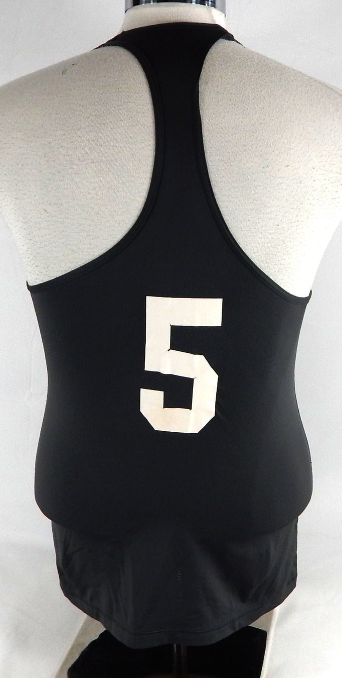 2018 Boise State Broncos #5 Game Used Black Jersey 60 Patch Beach Volleyball 6 Pic2