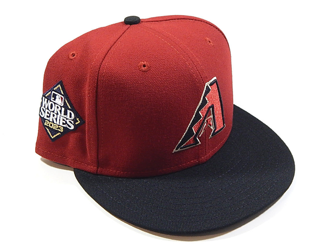 Arizona Diamondbacks 2023 MLB World Series New Era 5950 Fitted Hat Red 6 7/8