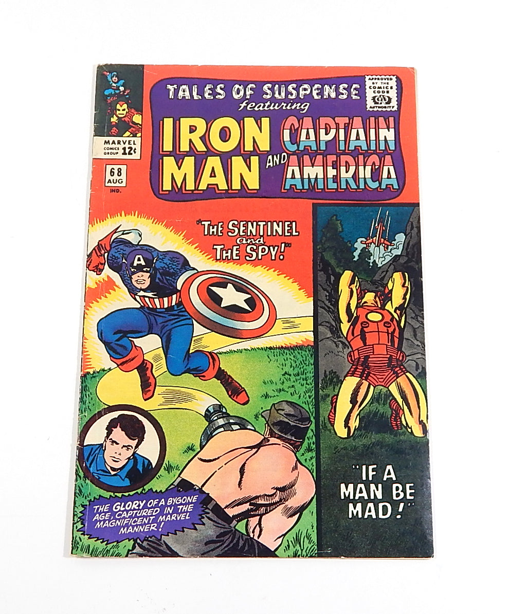 Tales of Suspense #68 Marvel 1965 Silver Comic FN Iron Man Red Skull App Kirby