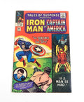 Tales of Suspense #68 Marvel 1965 Silver Comic FN Iron Man Red Skull App Kirby
