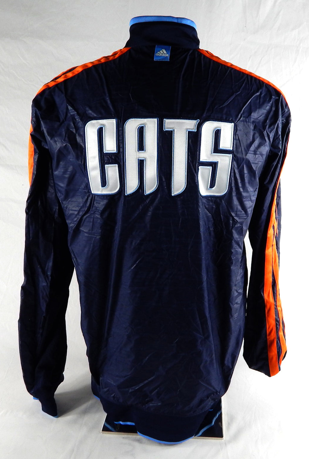 2012-13 Charlotte Bobcats Jannero Pargo #5 Game Used Blue Warm Up Jacket L 913 Pic2