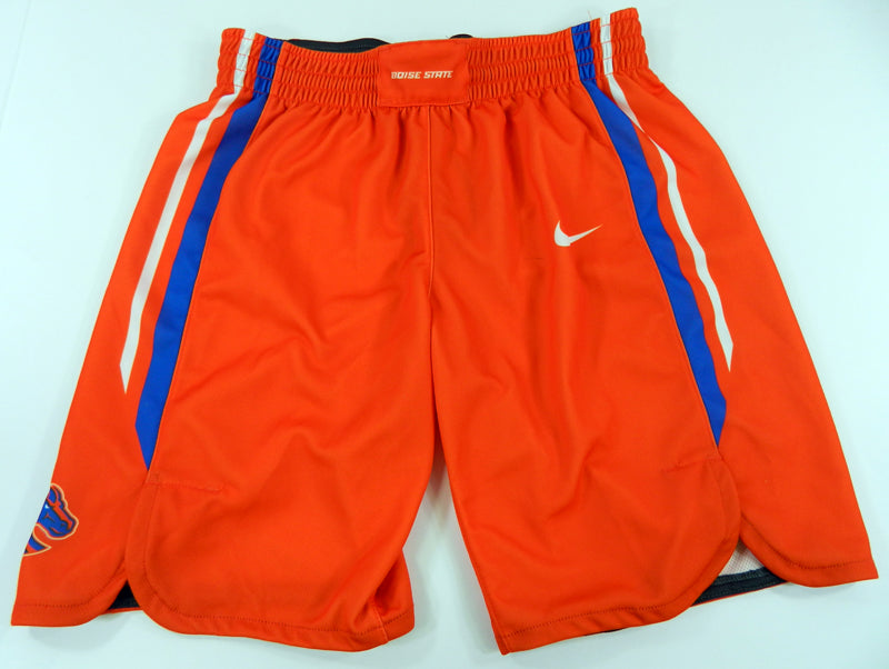 Boise State Broncos Team Issued Orange Nike Basketball Shorts Size S