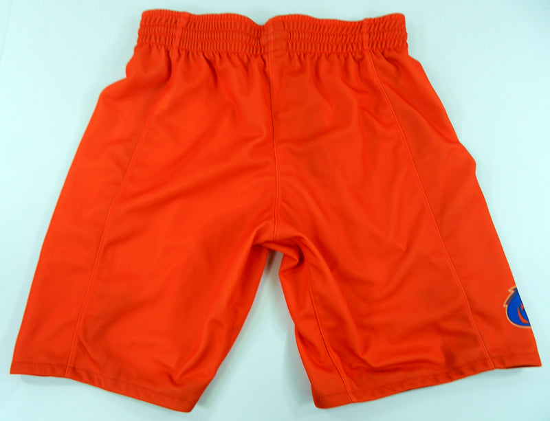 Boise State Broncos Team Issued Orange Nike Basketball Shorts Size S Pic2
