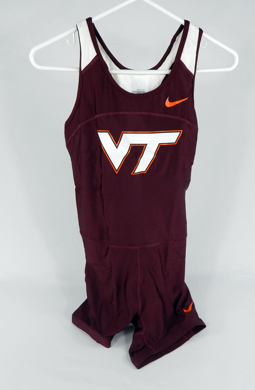 2009 Virginia Tech Hokies Game Issued Maroon Jersey Cross Country Track L 00