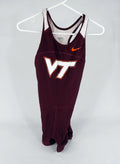 2009 Virginia Tech Hokies Game Issued Maroon Jersey Cross Country Track M 002