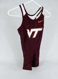 2009 Virginia Tech Hokies Game Issued Maroon Jersey Cross Country Track XS03