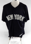 2016 New York Yankees Ben Heller #61 Game Used Navy Jersey BP 46 608