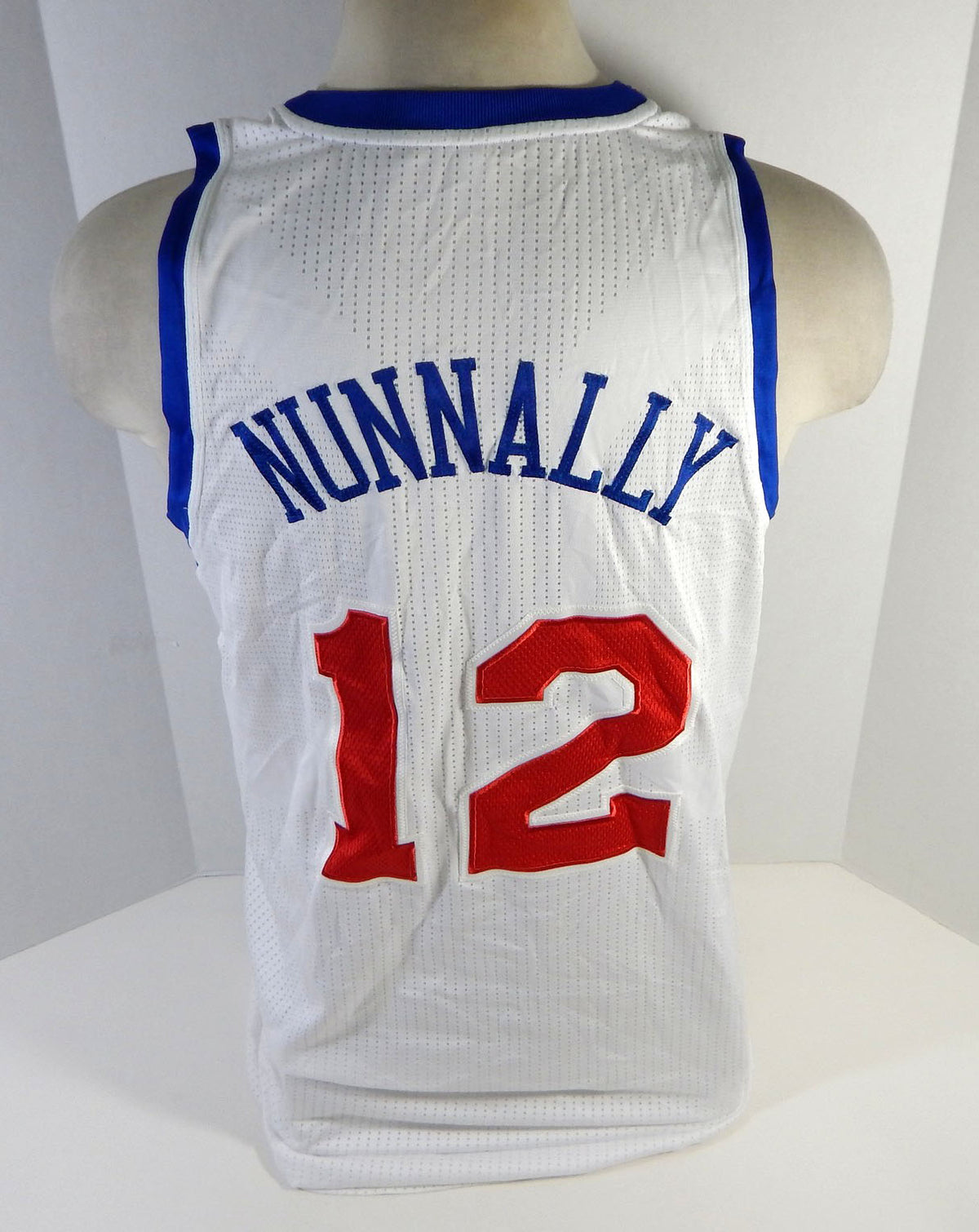 2013-14 Philadelphia 76ers James Nunnally #12 Game Issued White Jersey XL2 298