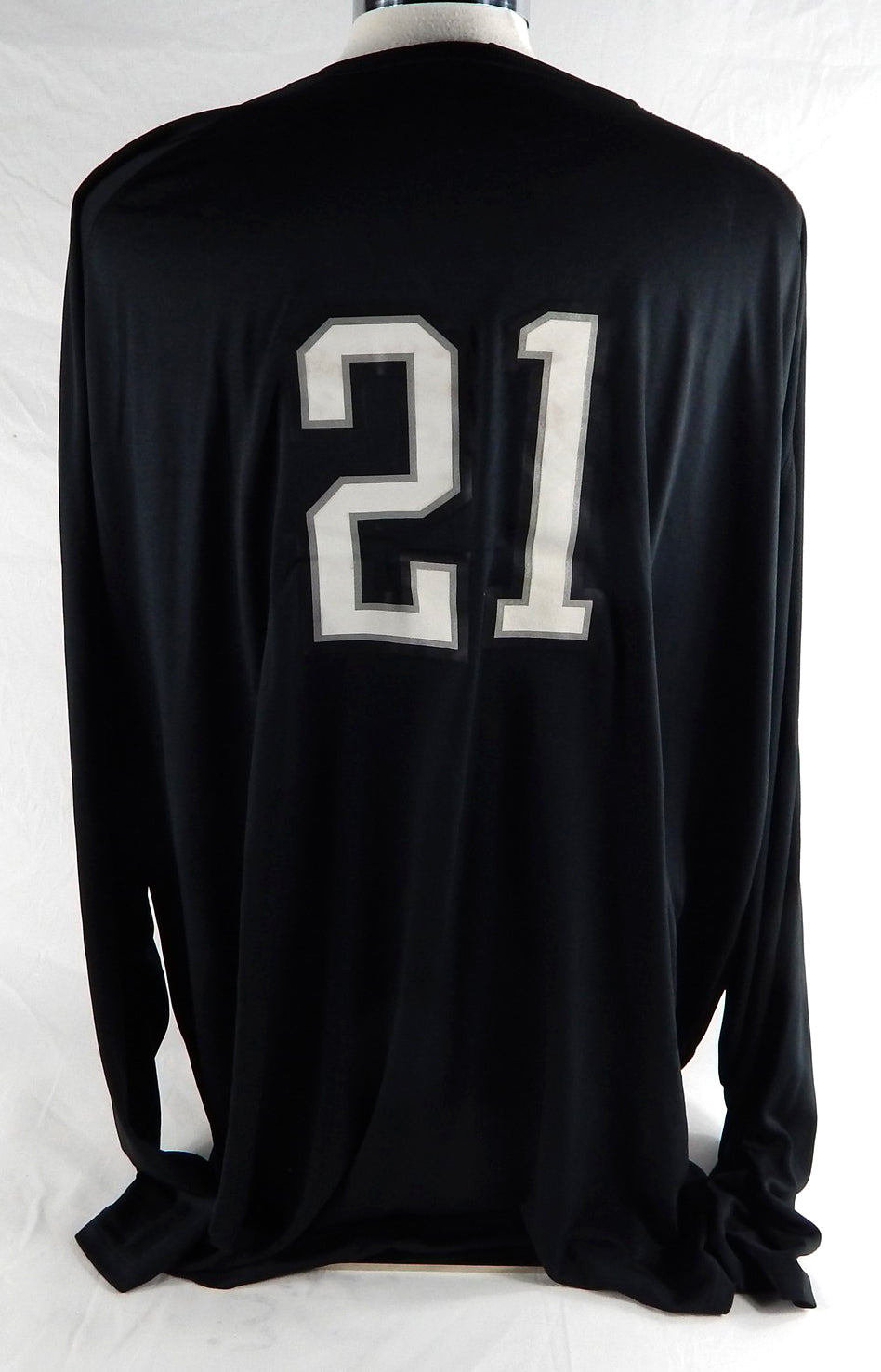 2006-07 Orlando Magic #21 Game Issued Black Training Shirt 4XL 920 Pic2