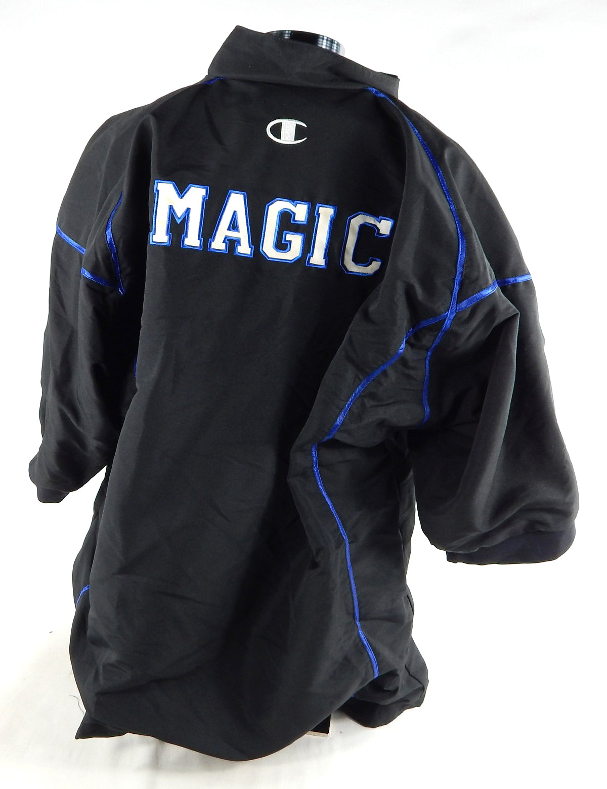 1999-00 Orlando Magic Game Issued Black Warm Up Jacket 52 523 Pic2