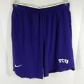 Texas Christian University TCU Men's Purple Football DriFit Shorts Nike XL Used