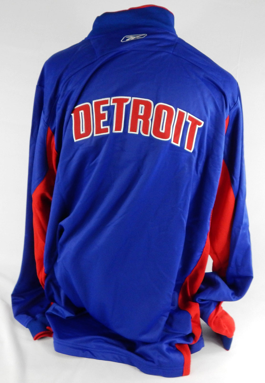 2004-05 Detroit Pistons Game Issued Blue Warm Up Jacket 2XL 719 Pic2