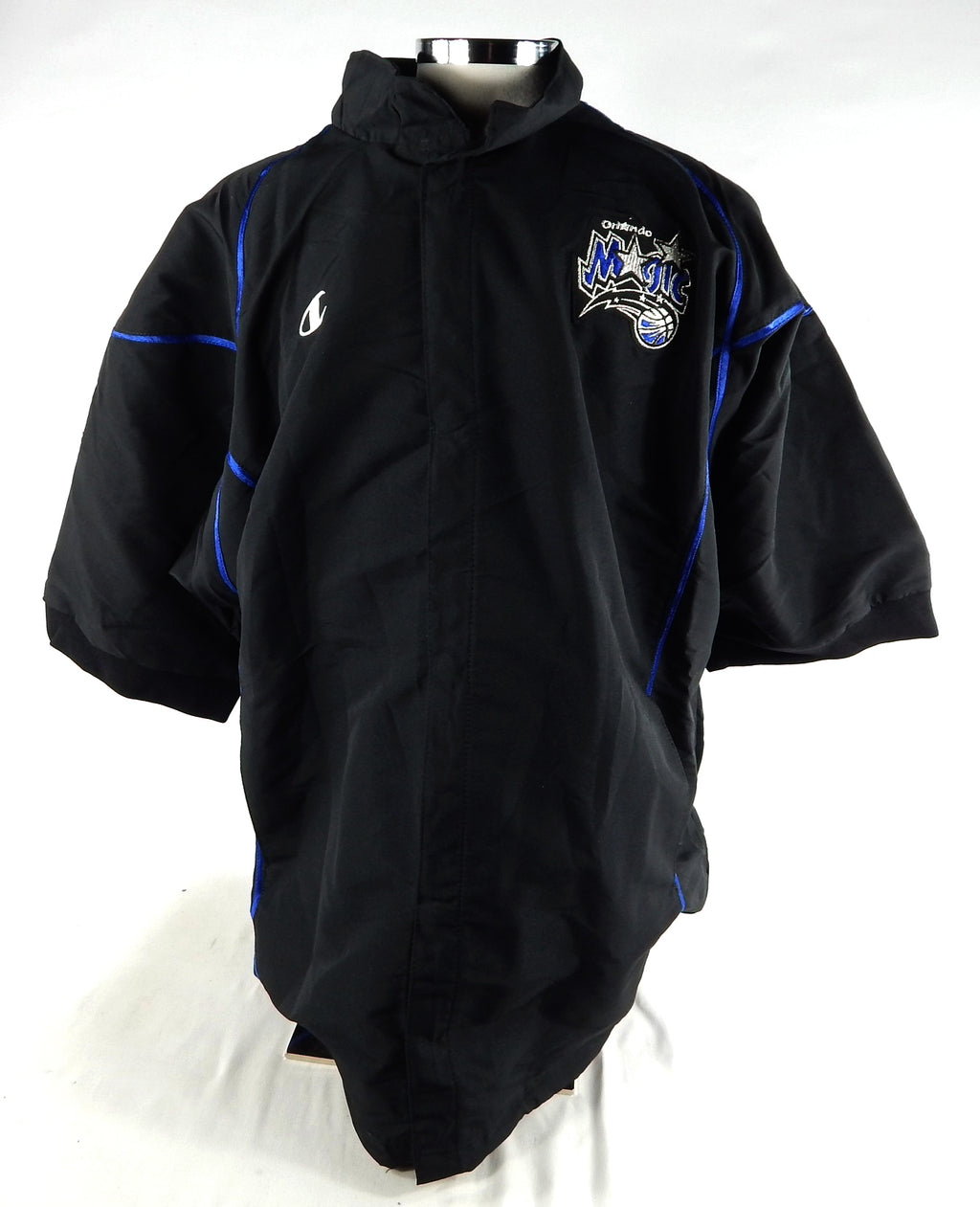 1999-00 Orlando Magic Game Issued Black Warm Up Jacket 48 524