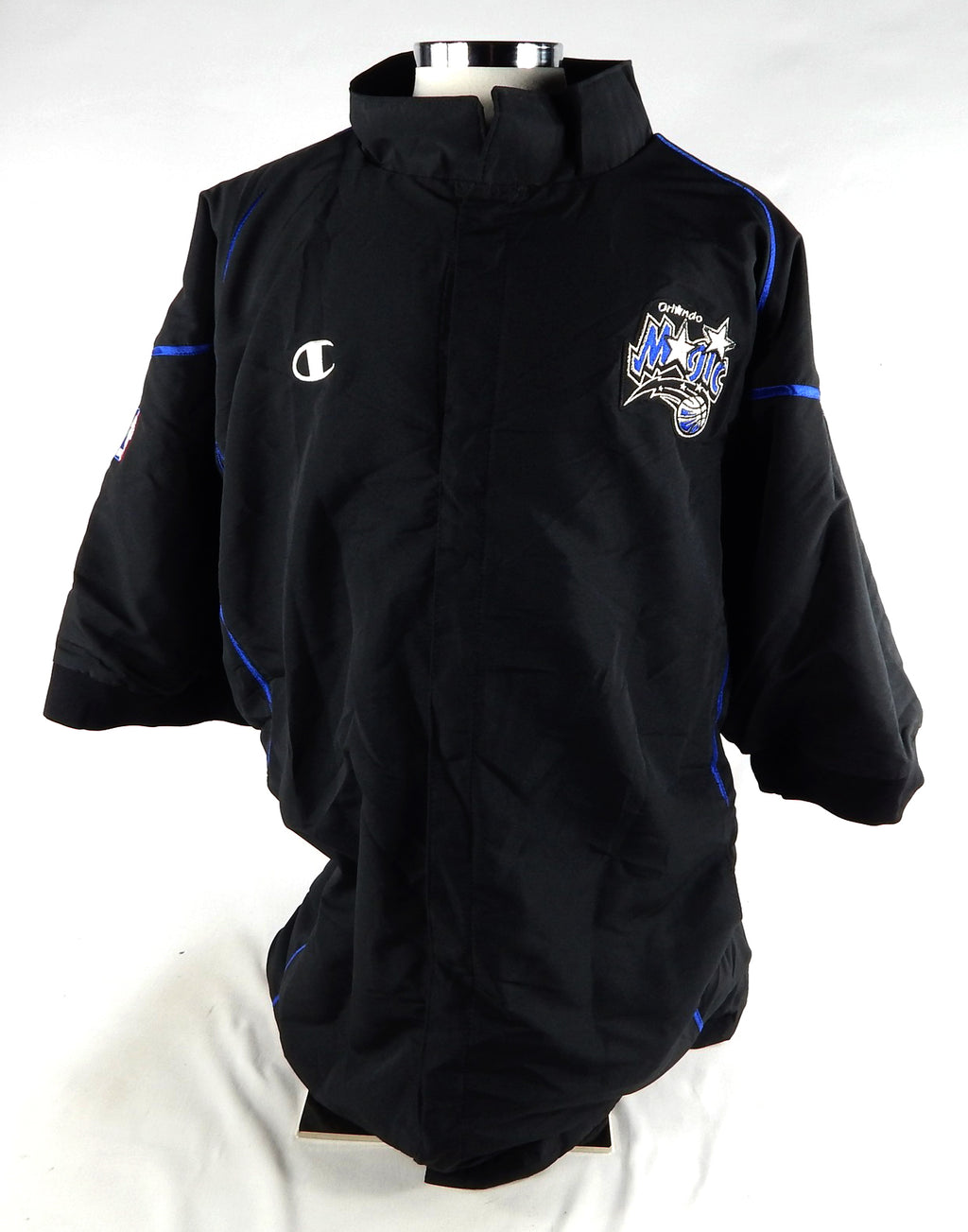 1999-00 Orlando Magic Game Issued Black Warm Up Jacket 56 525