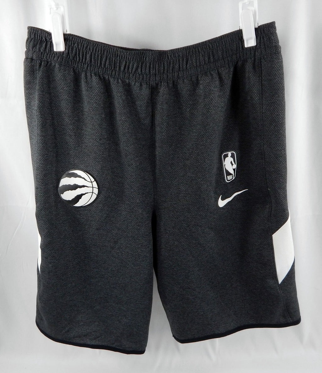 2019-20 Toronto Raptors #8 GU Black Basketball Practice Shorts L 709