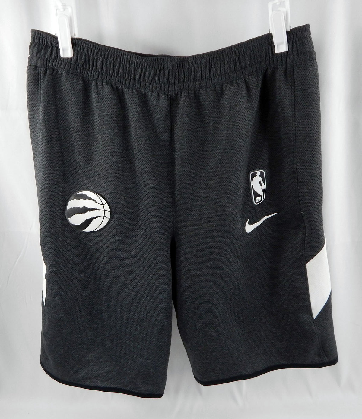 2019-20 Toronto Raptors #8 GU Black Basketball Practice Shorts L 709