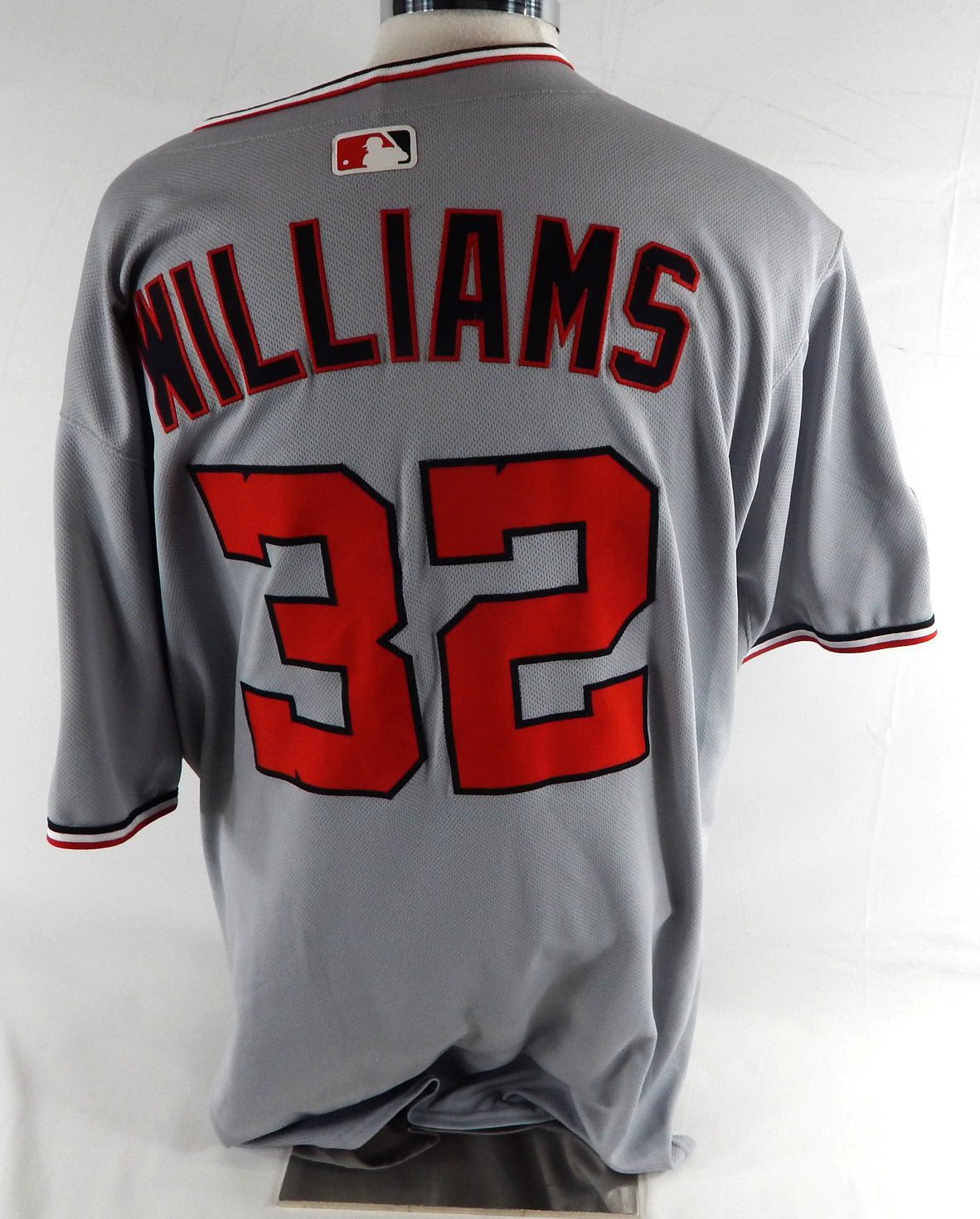 2025 Washington Nationals Trevor Williams #32 Game Issued Pos Used Grey Jersey 3 Pic2