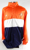 2000s Golden State Warriors Game Issued Orange Warm Up Jacket XL 528