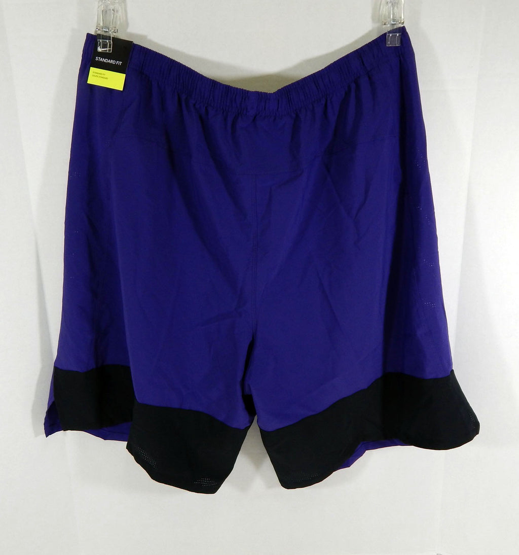 Texas Christian University TCU Men's Purple Black Football Shorts Nike 2XLT Used Pic2