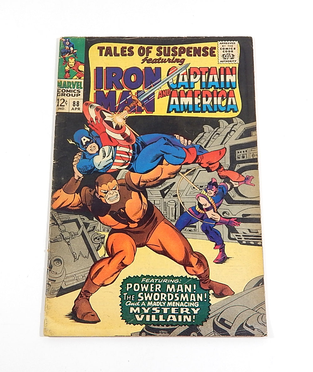 Tales of Suspense #88 Marvel 1967 Silver Comic VG Iron Man Capt America Gil Kane