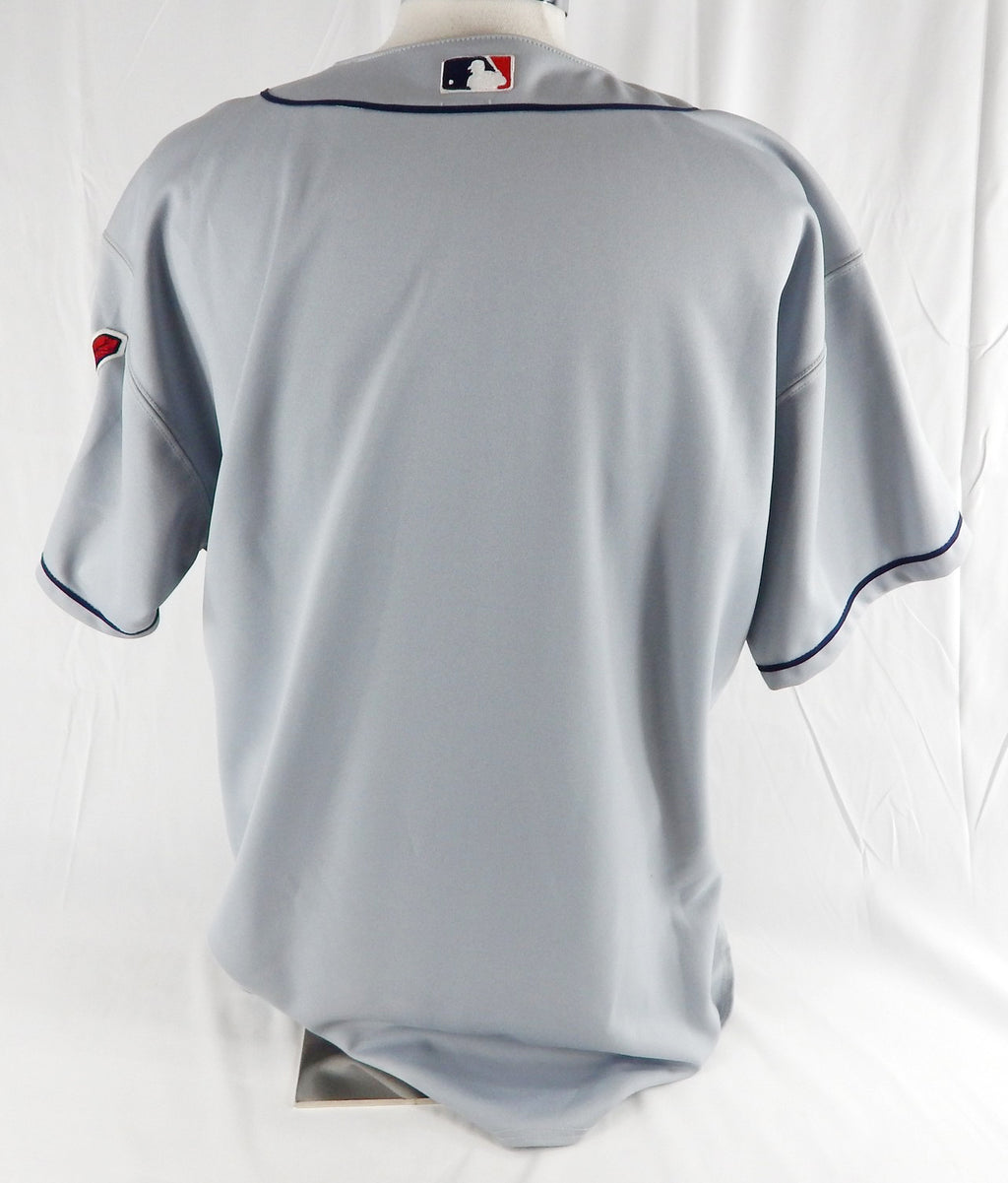 1994-01 Cleveland Indians Blank Game Issued Grey Jersey 52 738 Pic2