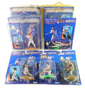 Lot of (7) 1998 Starting Lineup SLU Baseball Figures McGwire Jeter Maddux Jones