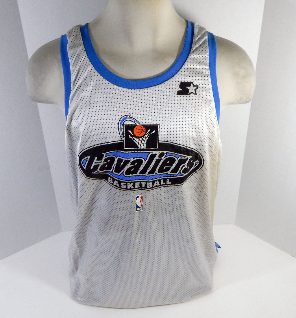 1997-98 Cleveland Cavaliers #4 Game Issued Black White Practice Jersey XL 305