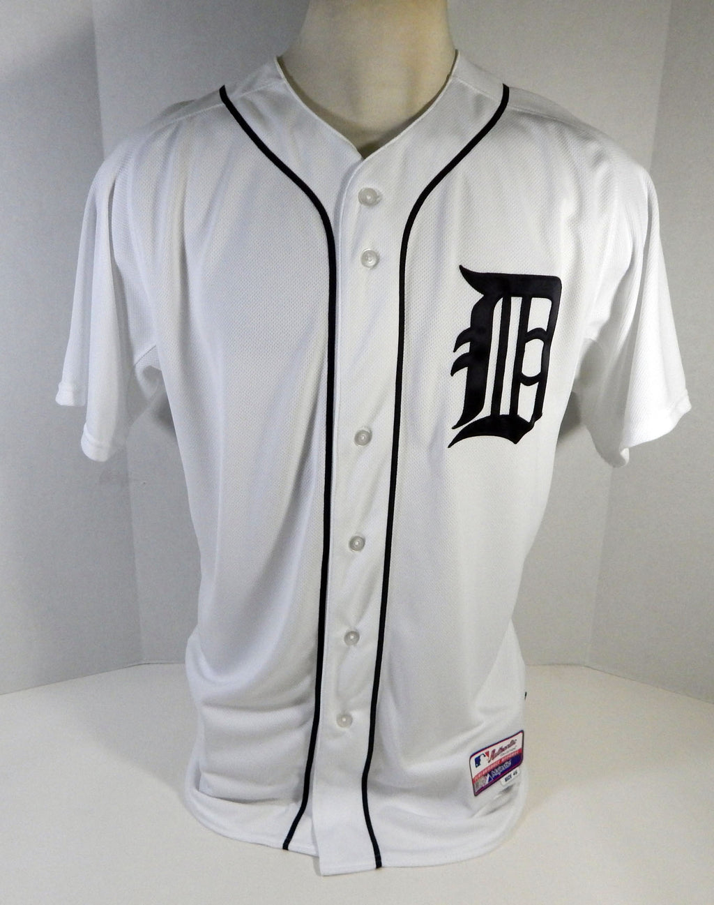 2015 Detroit Tigers Shane Greene #61 Game Issued White Jersey DP15269 Pic2