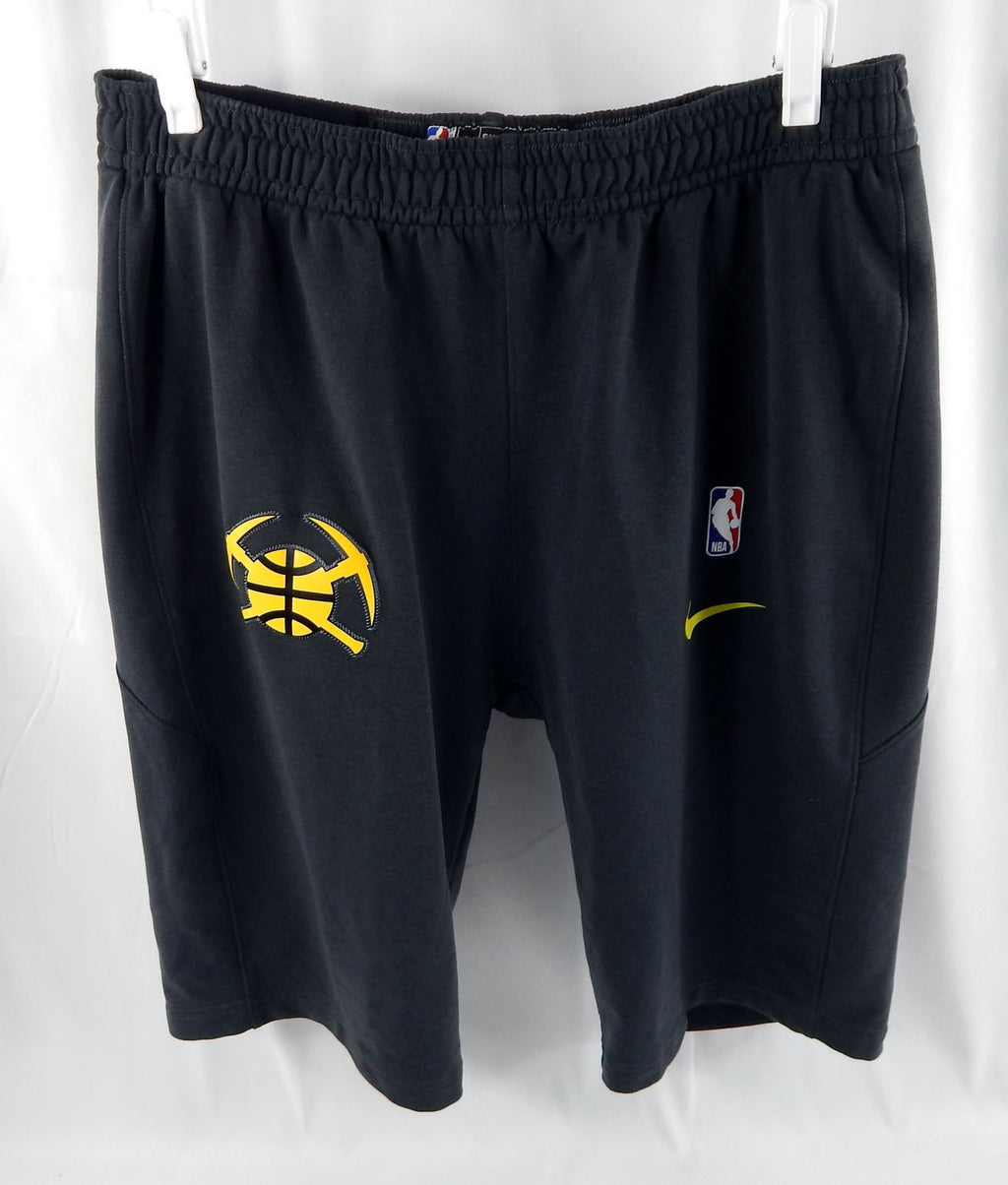 Denver Nuggets #6 GU Black Basketball Practice Shorts L 713