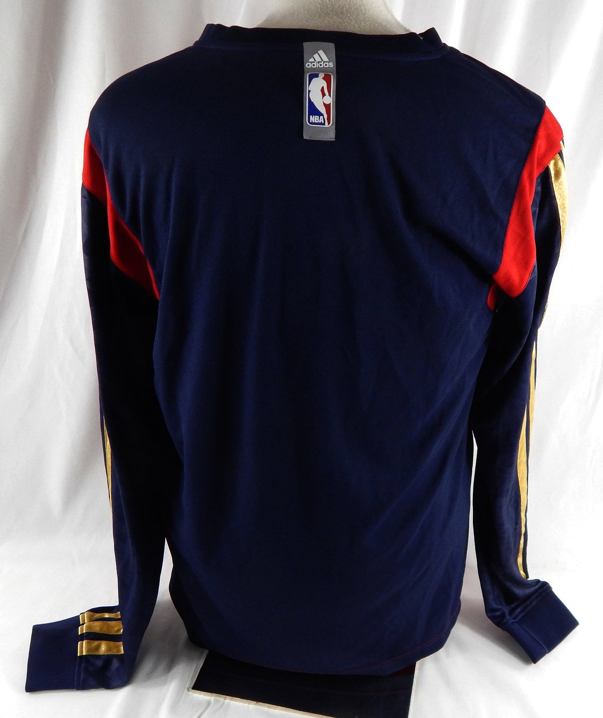 2013-14 New Orleans Pelicans #15 Game Used Red Shooting Shirt NBA All Star XL 8 Pic2