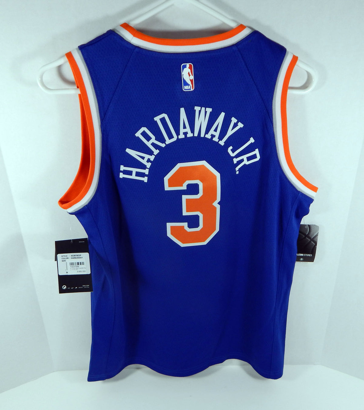 Youth New York Knicks Tim Hardaway Jr #3 Blue Icon Jersey Swingman L Nike